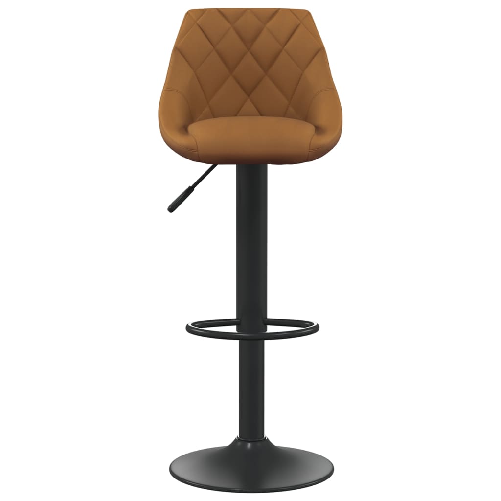 Barhocker Creme Samt