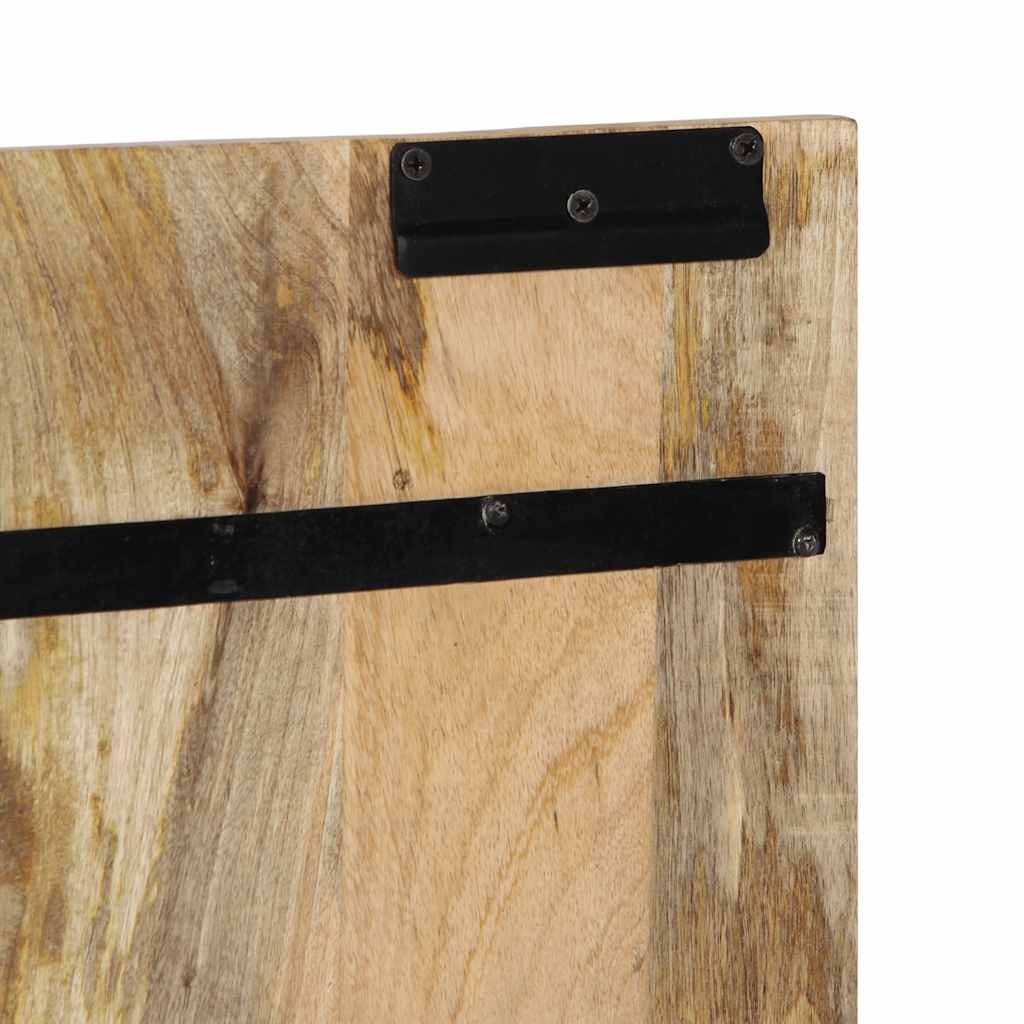Kopfteil Mehrfarbig 160 cm Massivholz Altholz