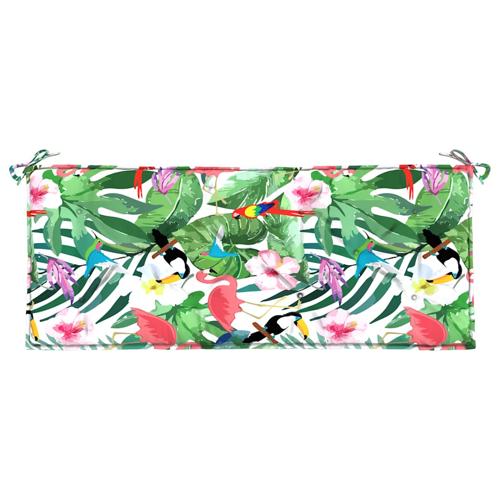 Gartenbank-Auflage Anthrazit 100x(50+50)x7 cm Oxford-Gewebe
