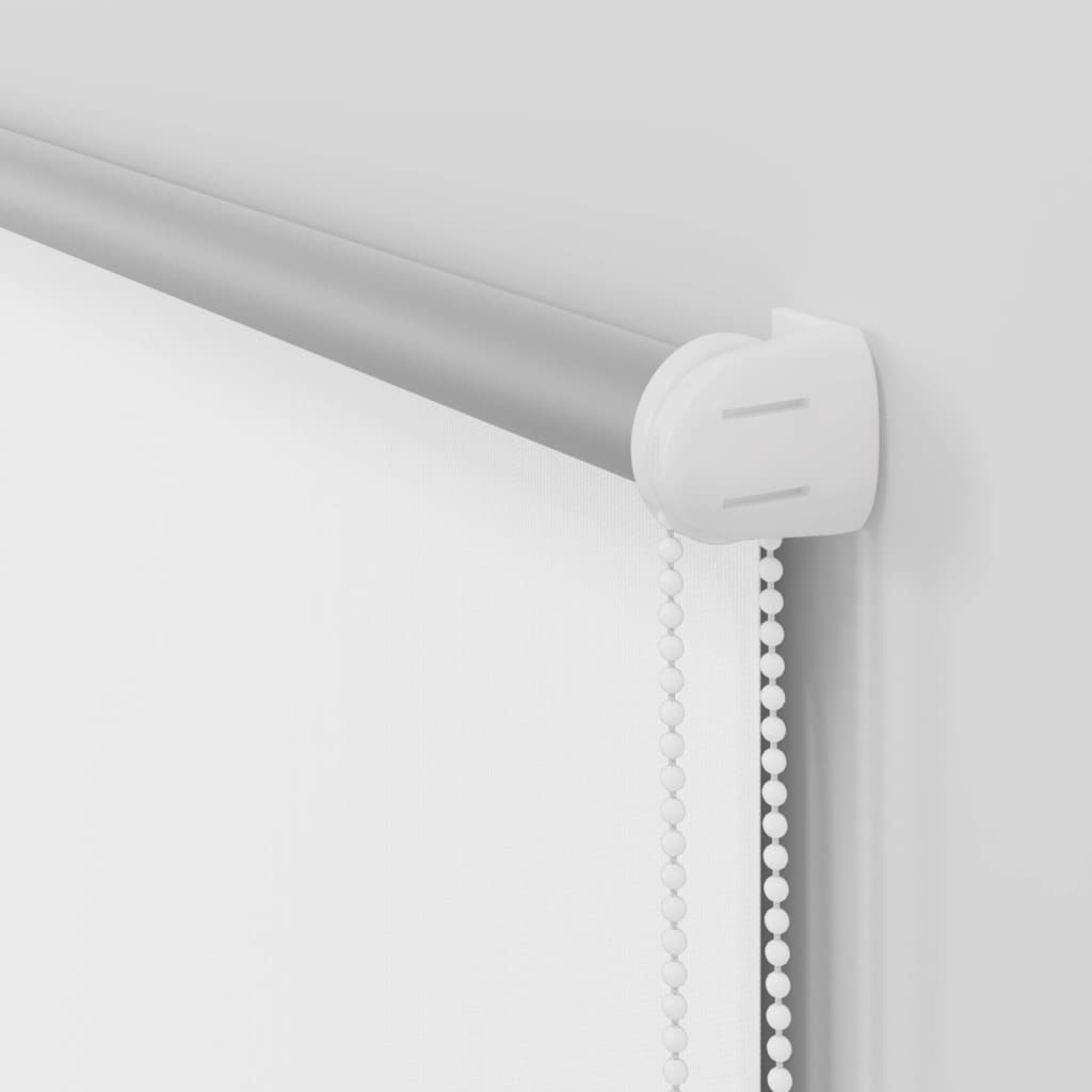 Verdunkelungsrollo 84,4 x 175 cm, Stoffbreite 80 cm, Weiß