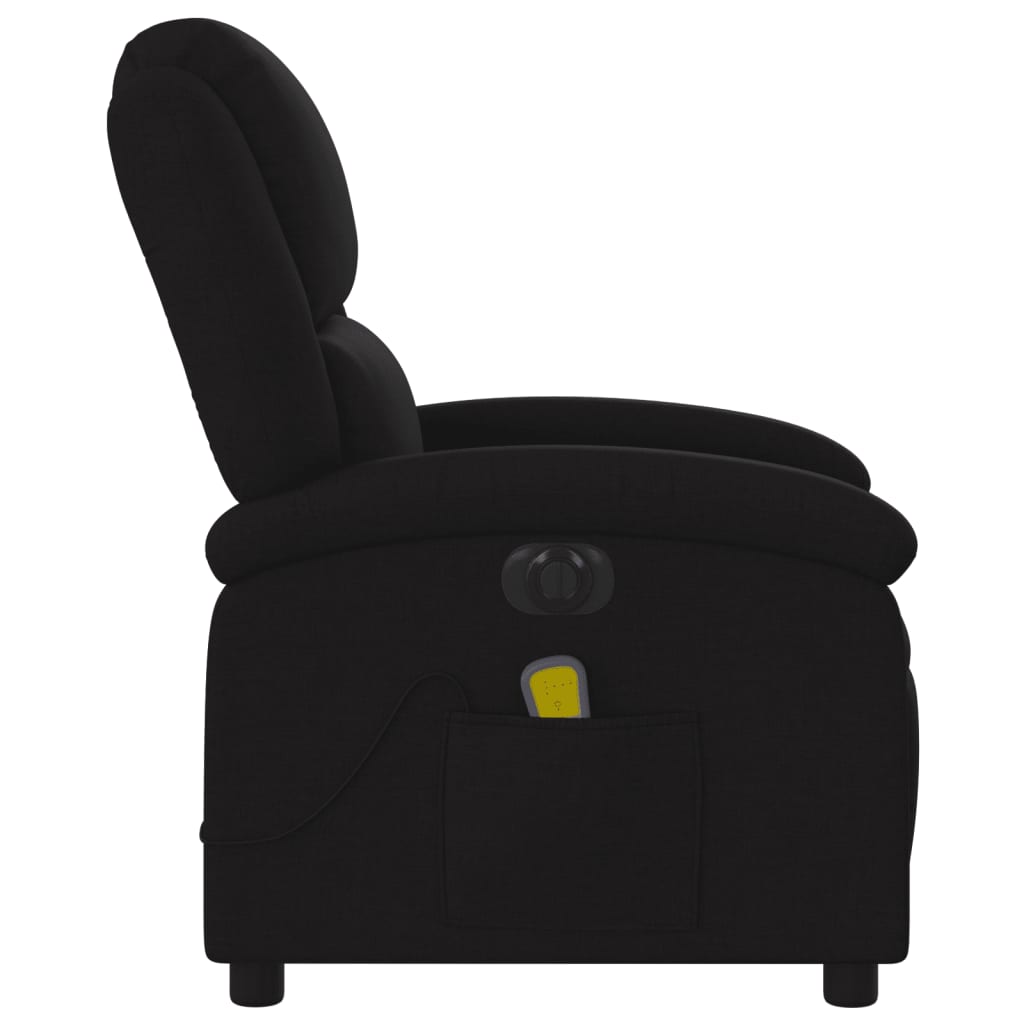 Relaxsessel Elektrisch Hellgrau Stoff