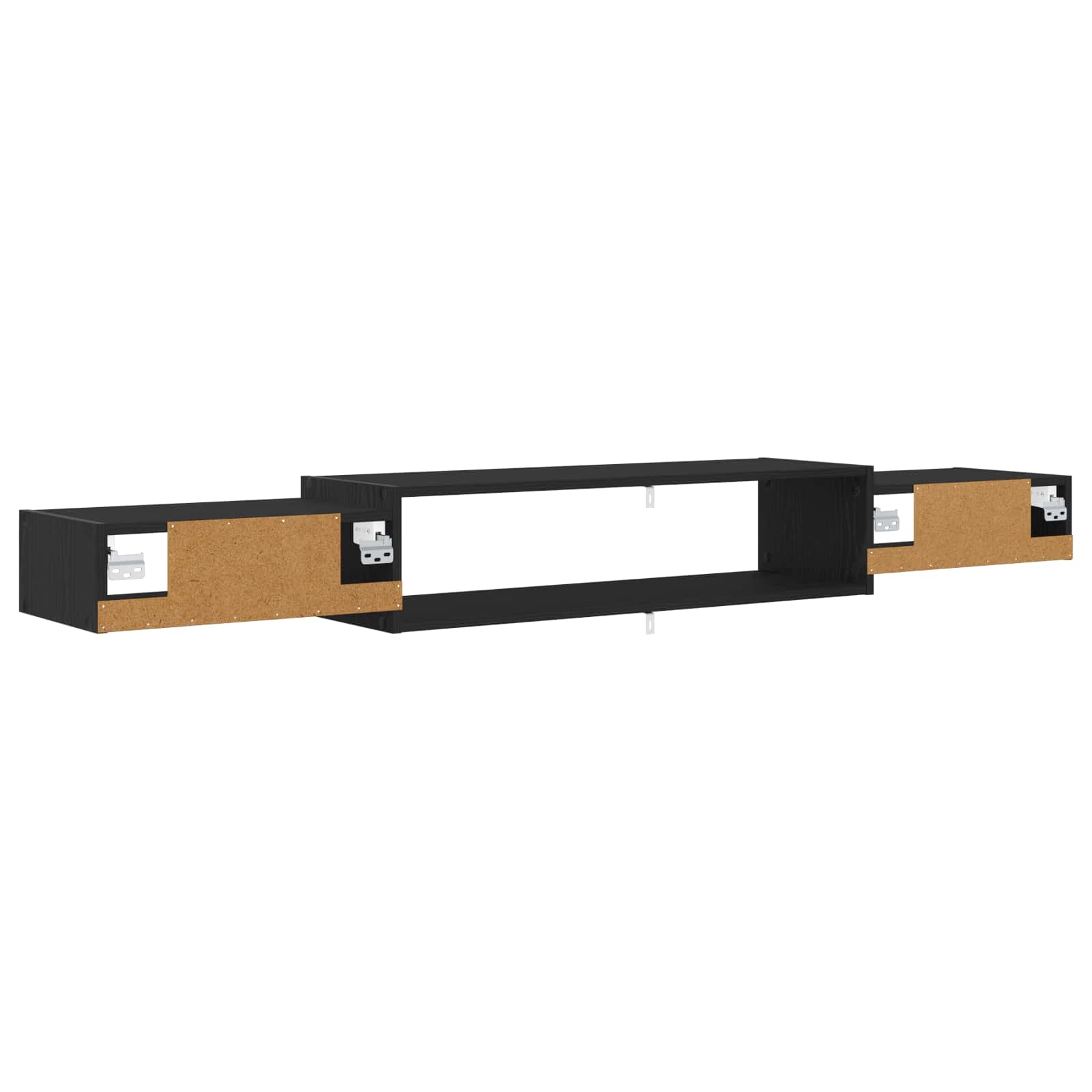 Wandmontierter TV-Schrank Wandhalterung Weiß 140 x 28 x 21 cm
