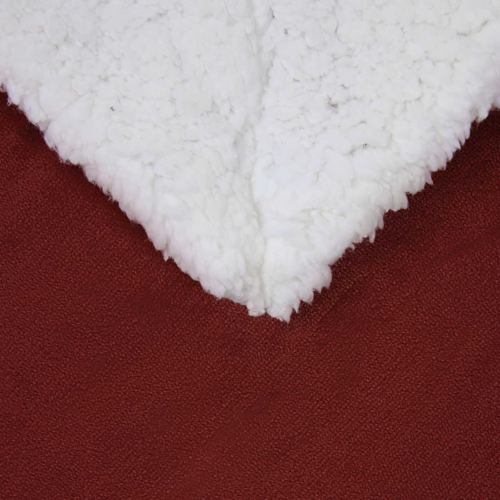 Überwurfdecke Beige 130 x 150 cm Fleece