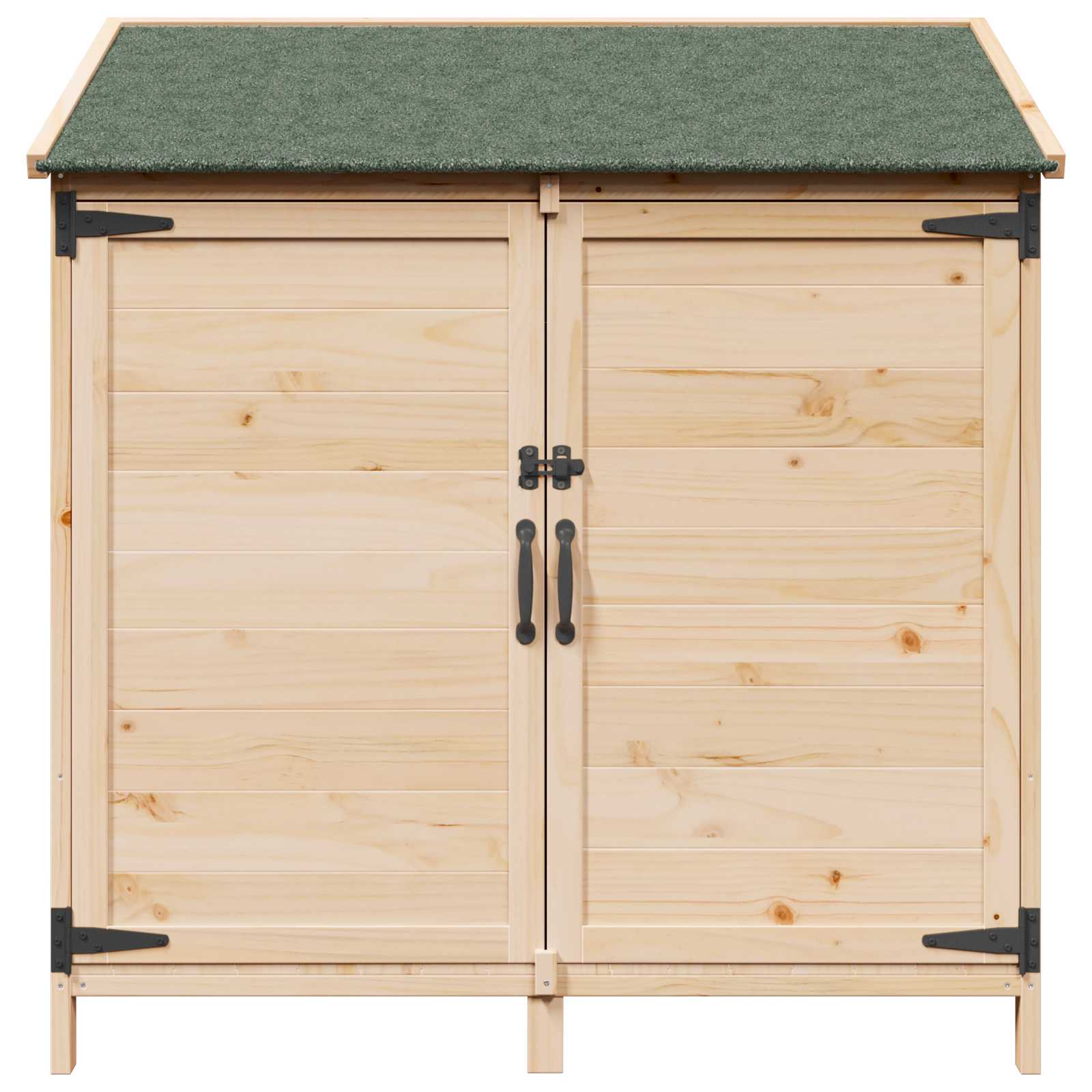 Gartenschuppen Natur 59 x 56 x 113,5 cm Massivholz aus Fichte