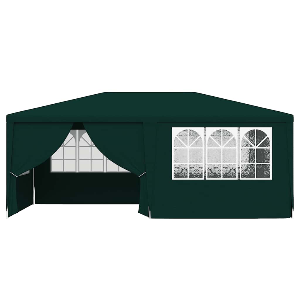 Party-Zelt Rot 200 x 200 x 240 cm PE und Stahl