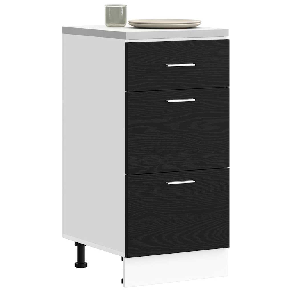 Unterschrank Lyon Weiß 60x46x81,5 cm Holzwerkstoff