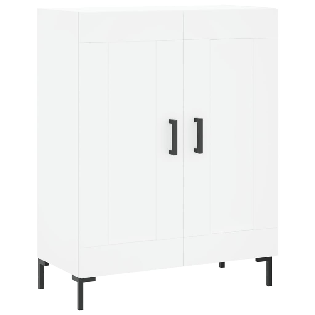 Highboard Betongrau 69,5x34x180 cm Holzwerkstoff