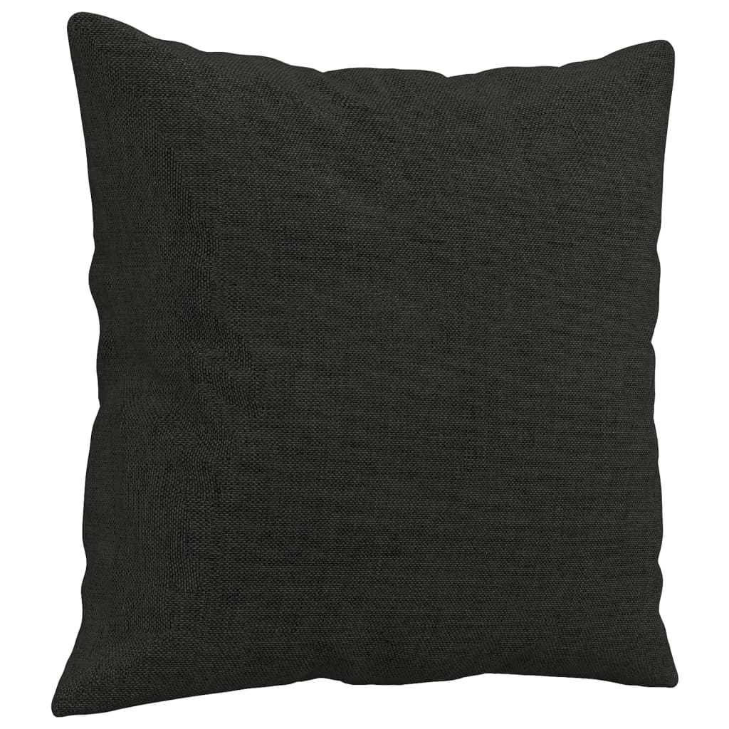 Zierkissen 2 Stk. Hellgrau 40x40 cm Stoff