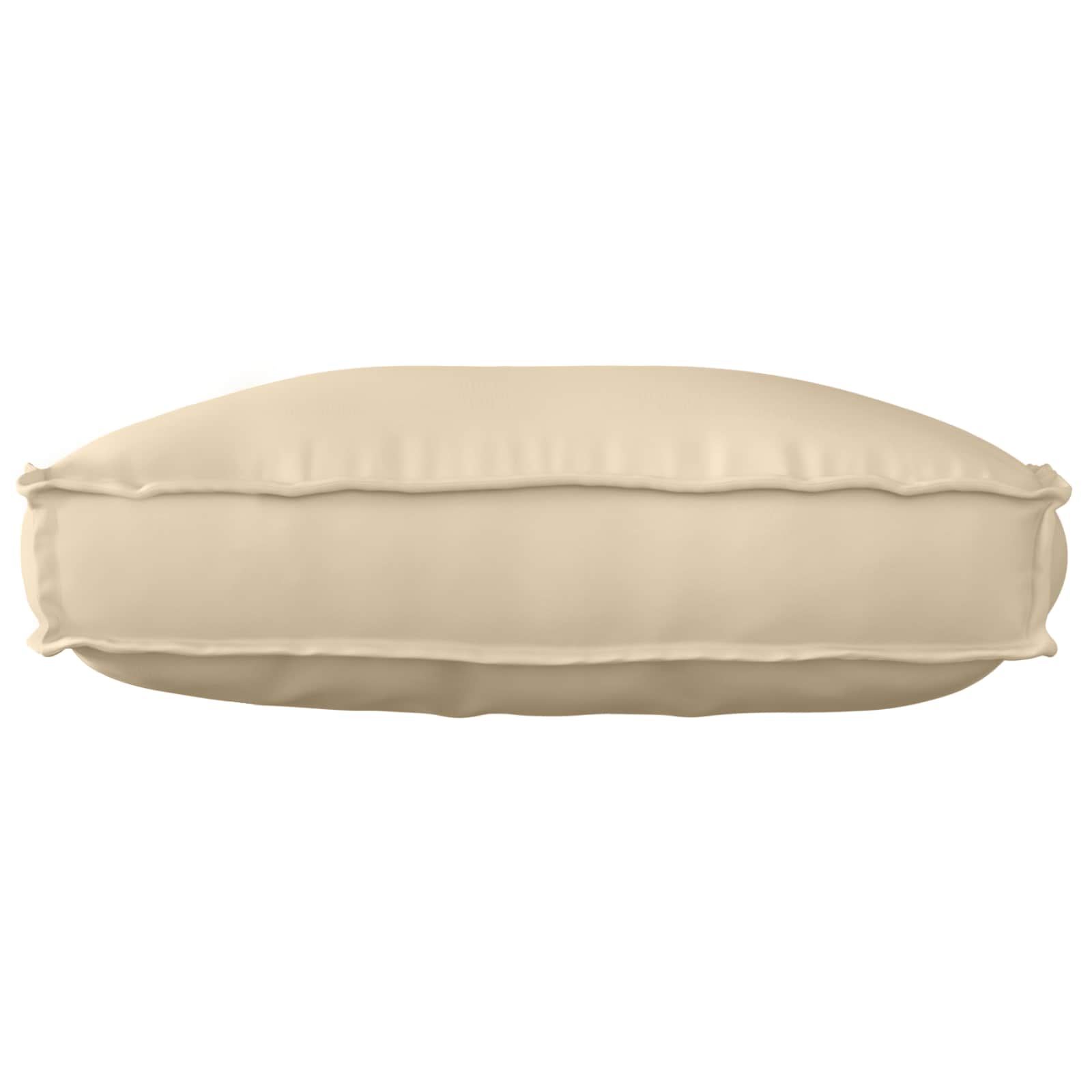 Kissen Anthrazit 70 x 40 x 12 cm Oxford-Stoff