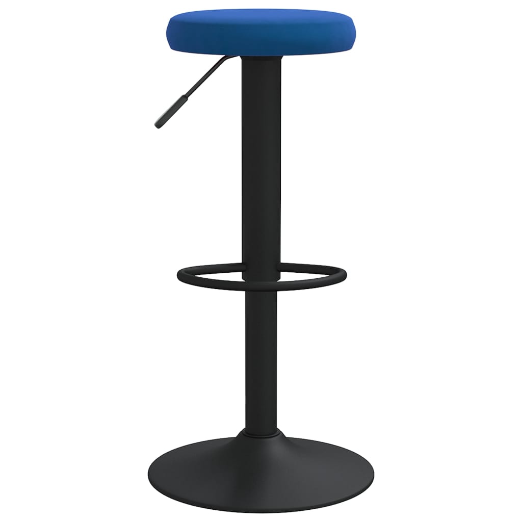 Barhocker 2 Stk. Schwarz Samt