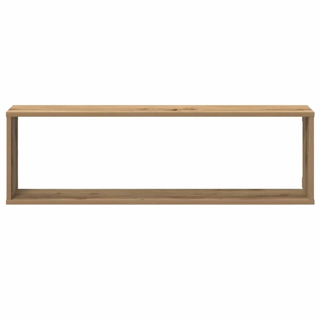 Würfelregale 2 Stk. Weiß 30x15x30 cm