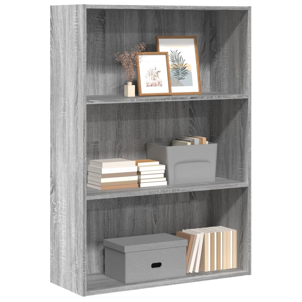 Bücherregal Weiß 80x30x189 cm Holzwerkstoff