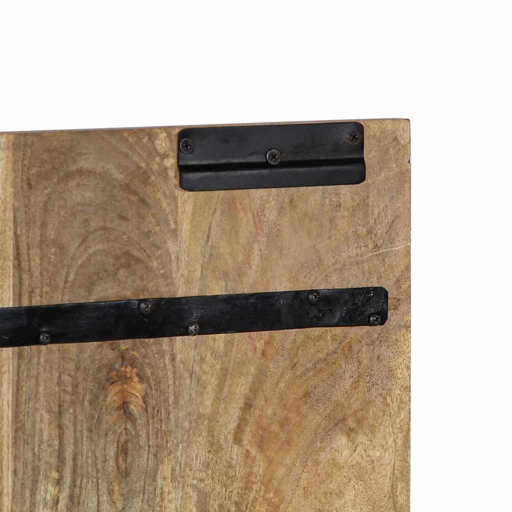 Kopfteil Mehrfarbig 160 cm Massivholz Altholz