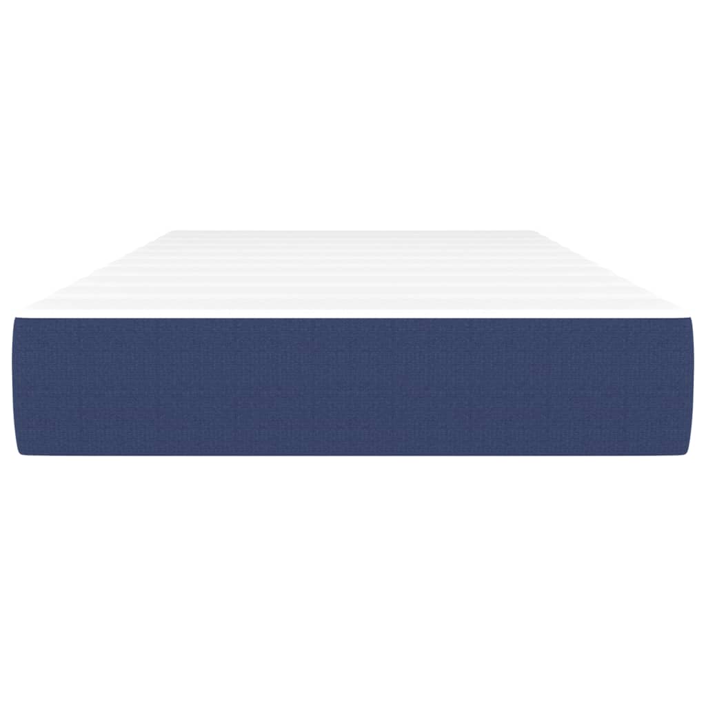 Taschenfederkernmatratze Mittel Hellgrau 80x200x20 cm Stoff