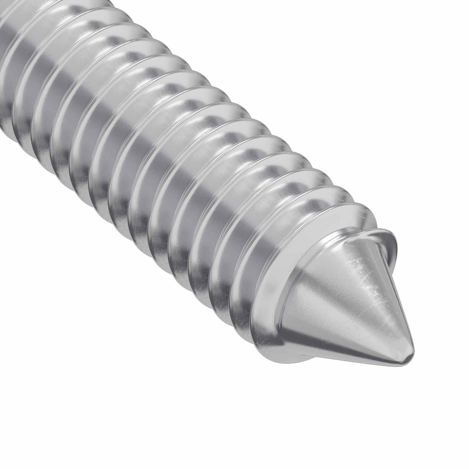 Schraube 2 pcs Silber M6 x 50 mm Stahl