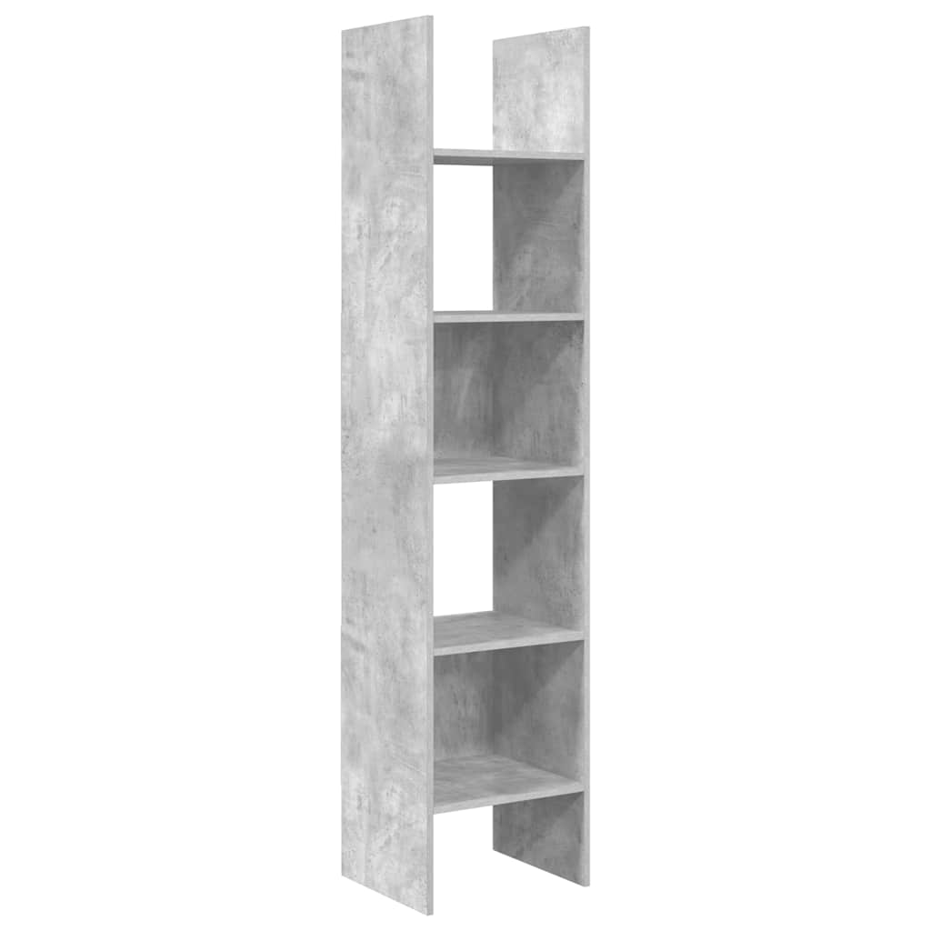Bücherregal Weiß 40x35x180 cm Holzwerkstoff