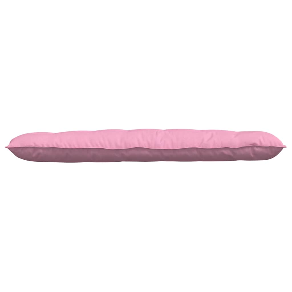 Rückenkissen Hellgrau 50 x 19 x 45 cm Stoff
