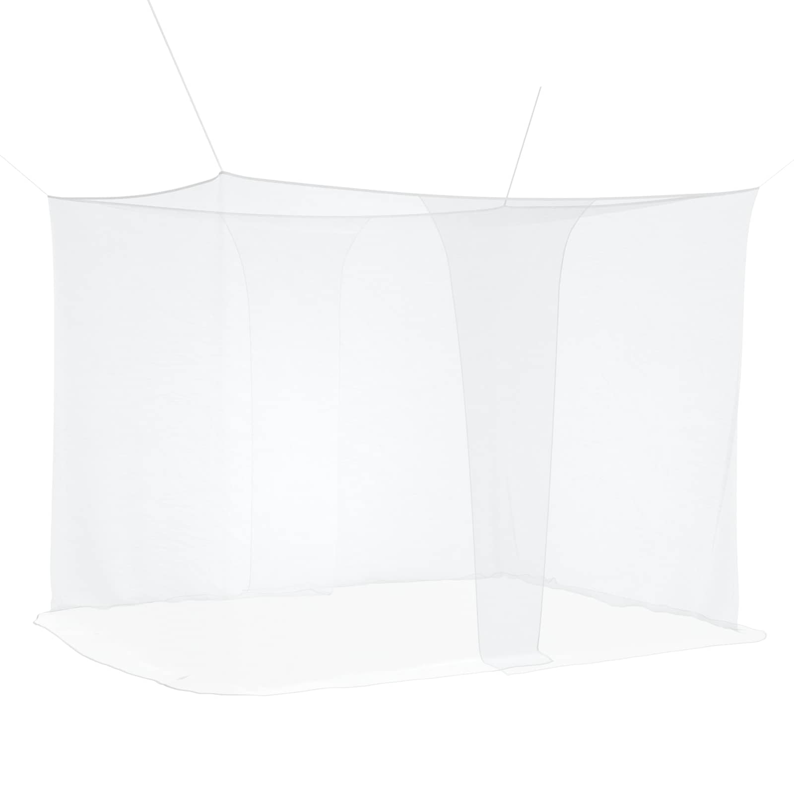 Moskitonetz zum Aufhängen 156 Mesh Weiß 220x100x150 cm