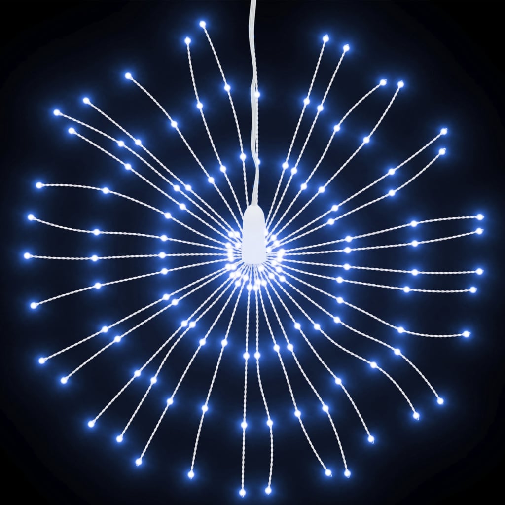 Weihnachtsbeleuchtung Feuerwerk 140 LEDs Warmweiß 17 cm