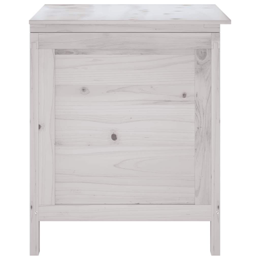 Gartentruhe 50x49x56,5 cm Massivholz Tanne