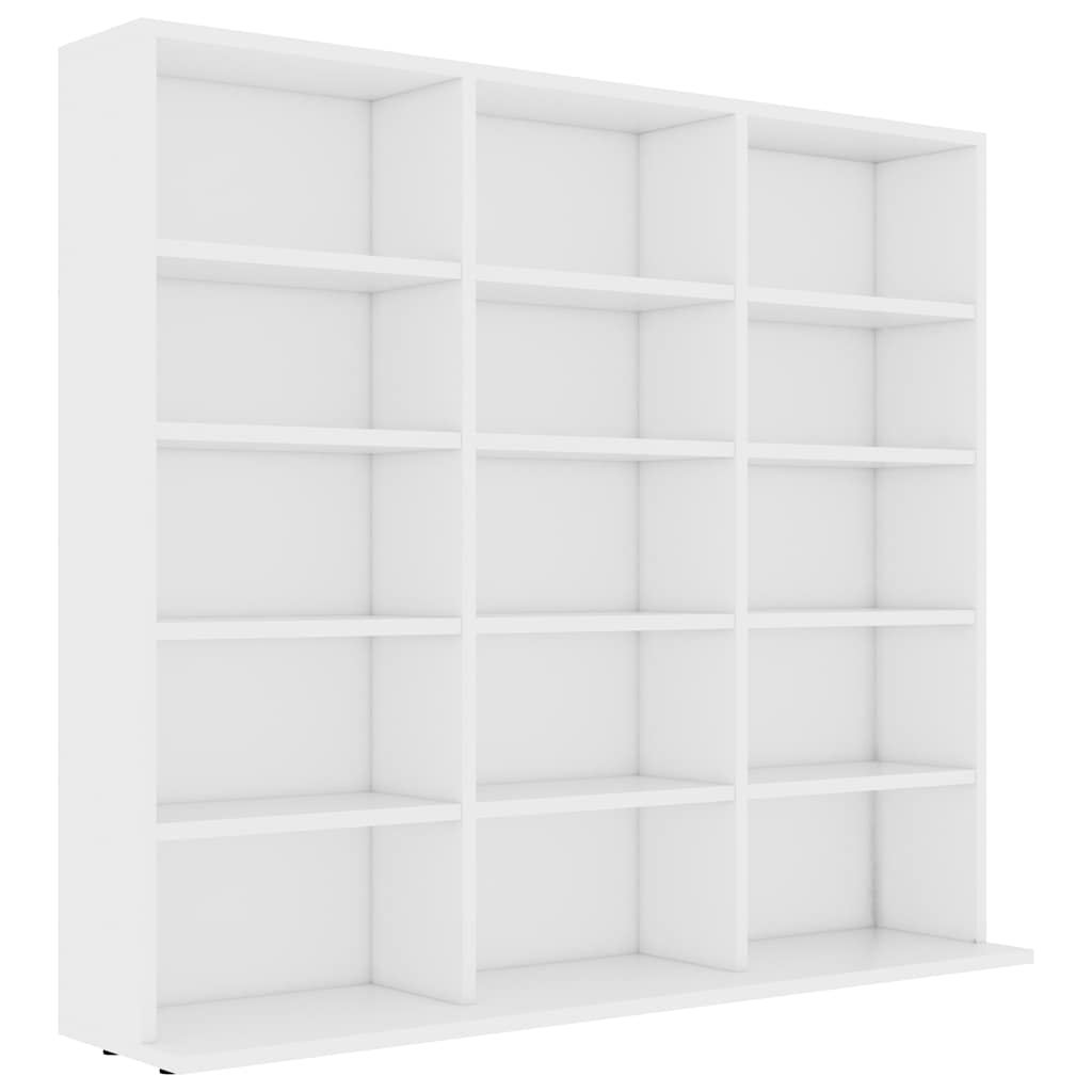 CD Regal Schwarz Eichen-Optik 101 x 23 x 177,5 cm Holzwerkstoff