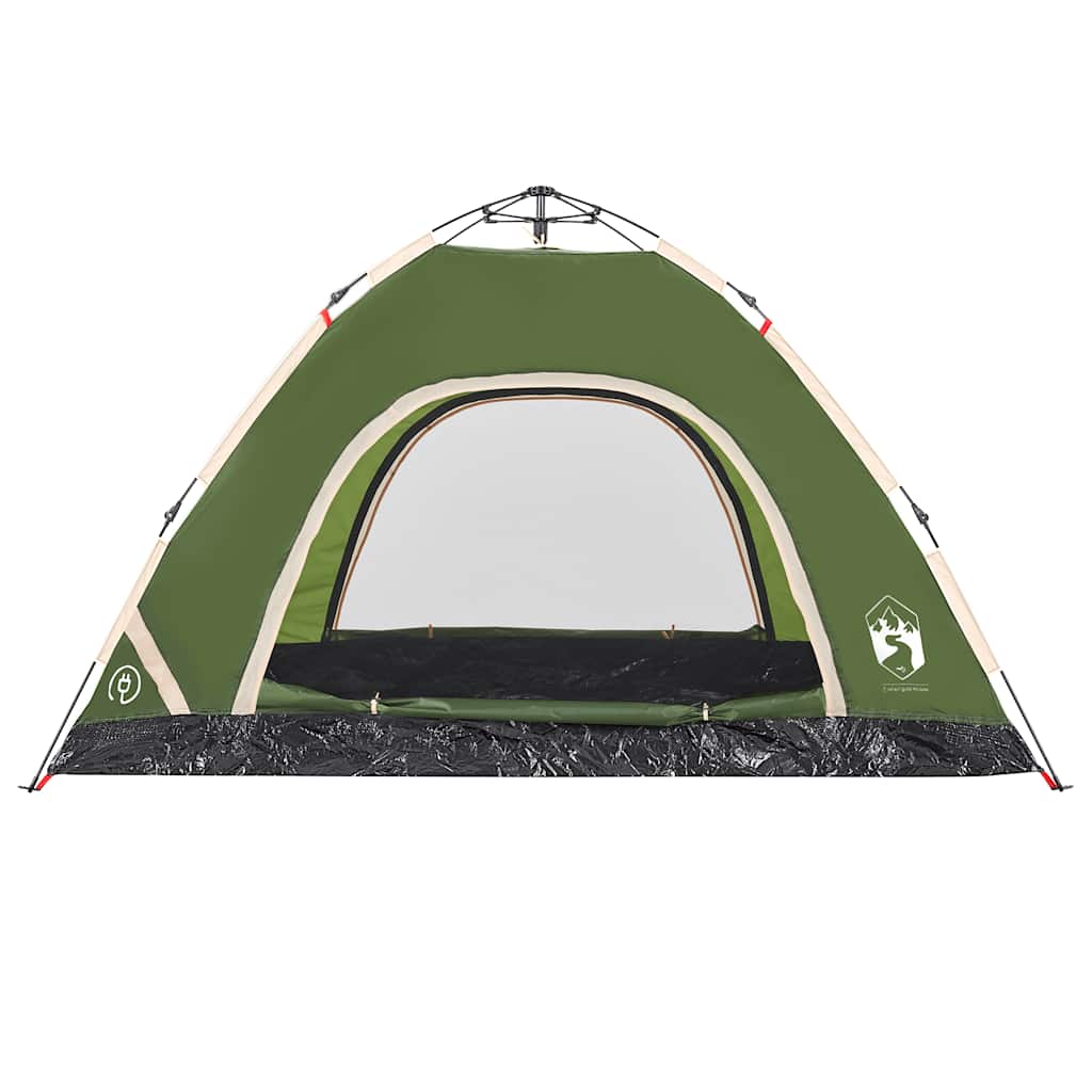 Campingzelt 2 Personen Grün Quick Release