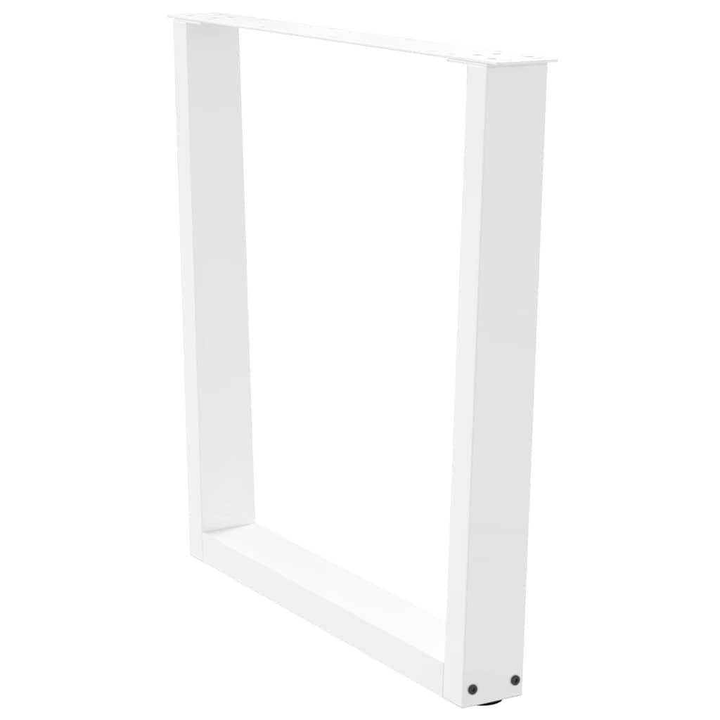 Couchtischbeine V-Form 2 Stück Schwarz 30x(30-31,3) cm Stahl