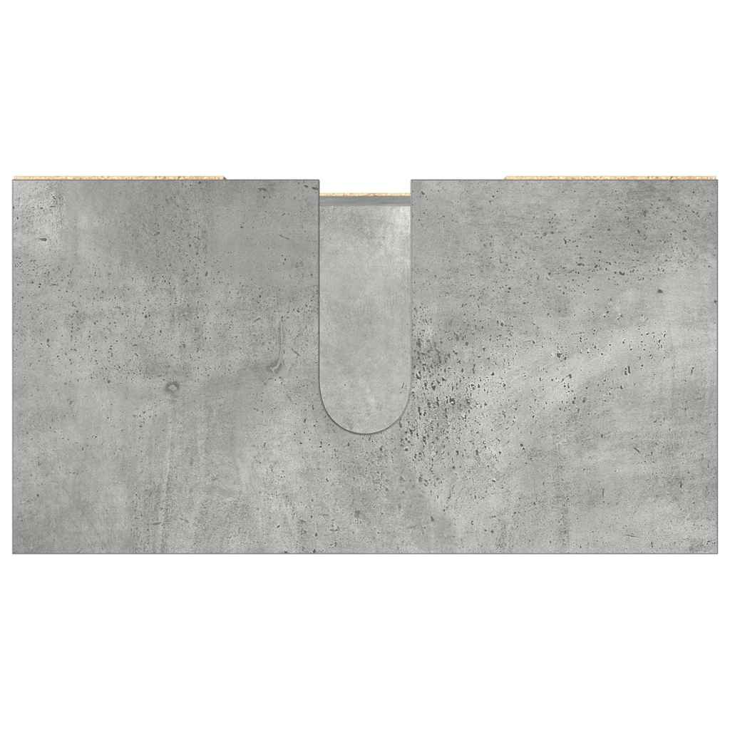 Badezimmerschrank Weiß 60x32x53,5 cm Holzwerkstoff