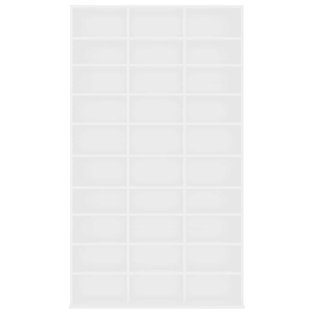 CD Regal Schwarz Eichen-Optik 101 x 23 x 177,5 cm Holzwerkstoff