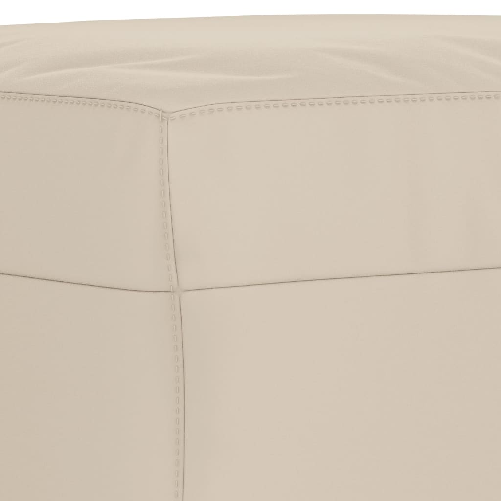 Sitzbank Hellgrau 70x35x41 cm Mikrofasergewebe