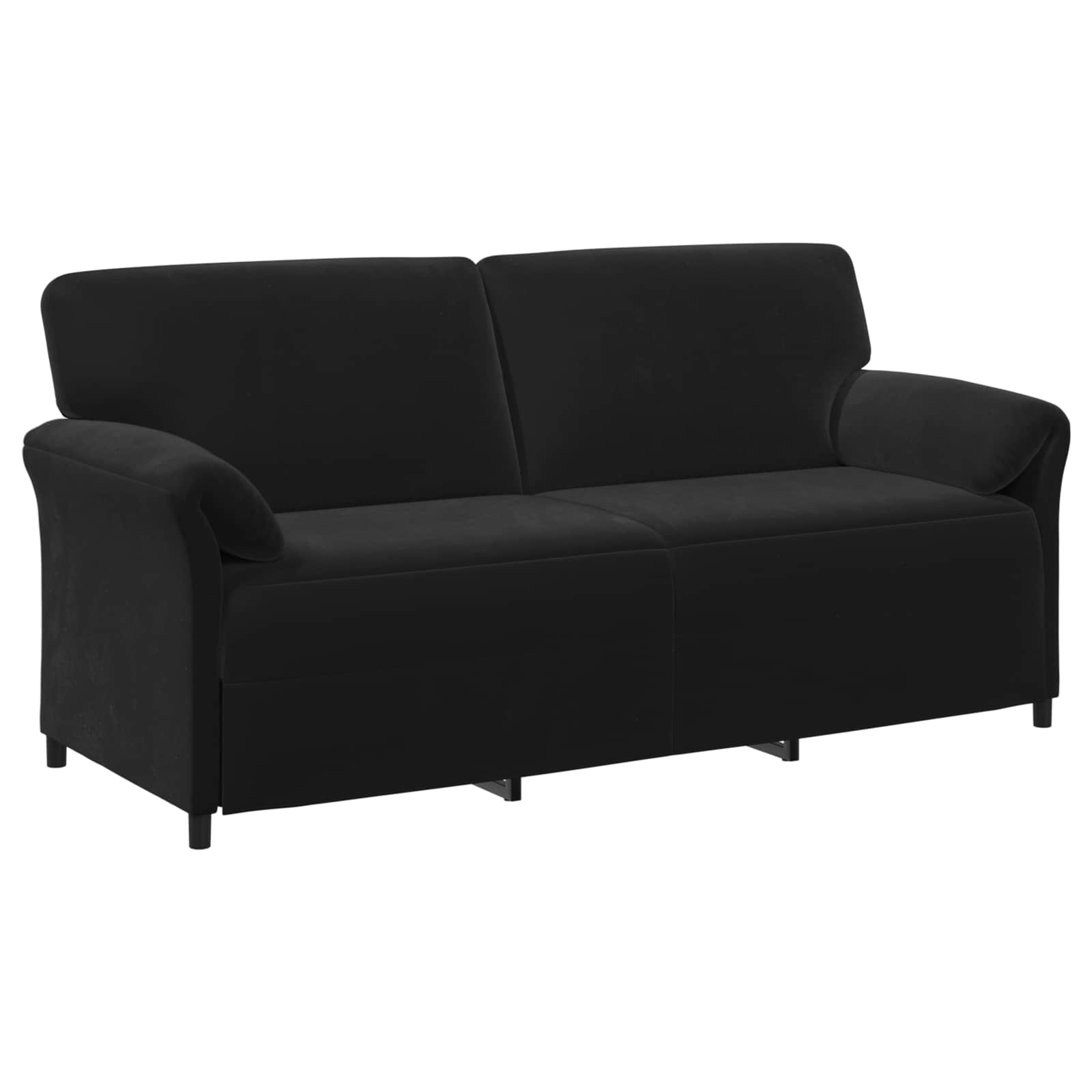 1-Sitzer Sofa Hellgrau 88 x 83 x 95 cm Samt