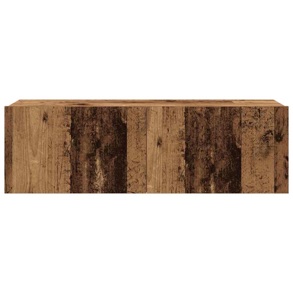 4-tlg. TV-Schrank-Set Weiß Holzwerkstoff