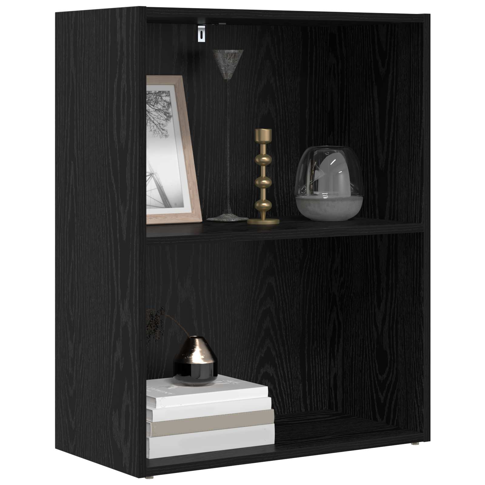 Bücherregal Weiß 80x30x189 cm Holzwerkstoff