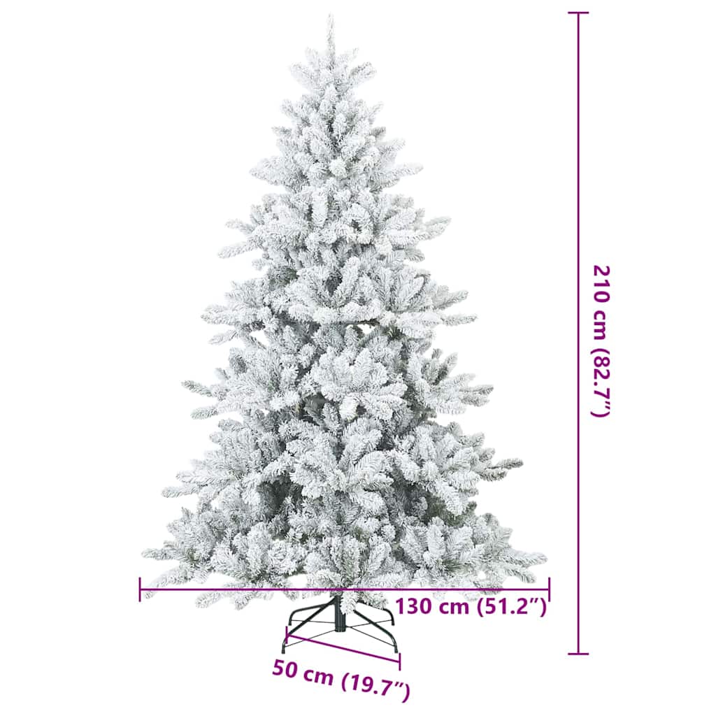 Künstlicher klappbarer Weihnachtsbaum Grün 150 cm PVC, Stahl