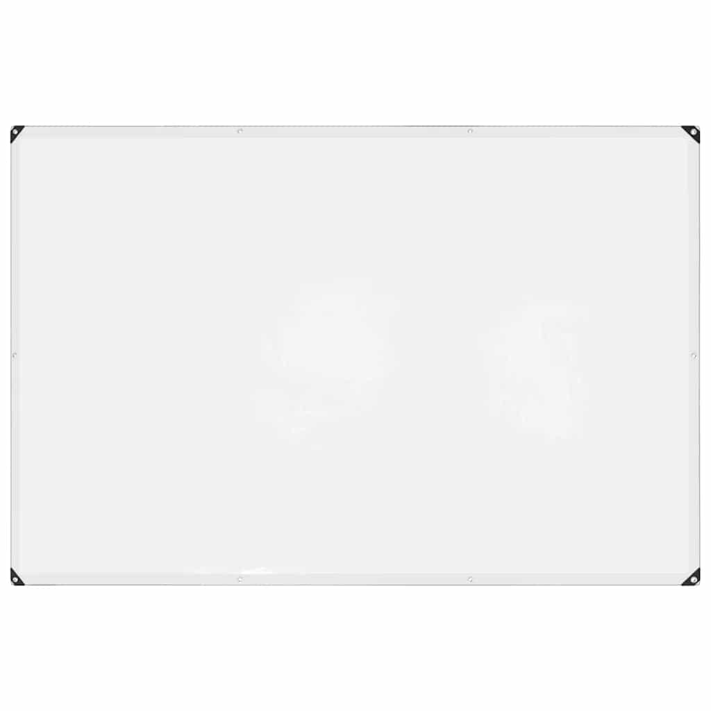 Transparente Plane mit Ösen 1x2 m Polyethylen