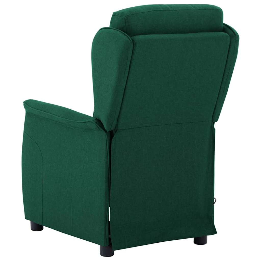 Massagesessel mit Kissen Hellgrau 93,5 x 67,5 x 101,5 cm Stoff