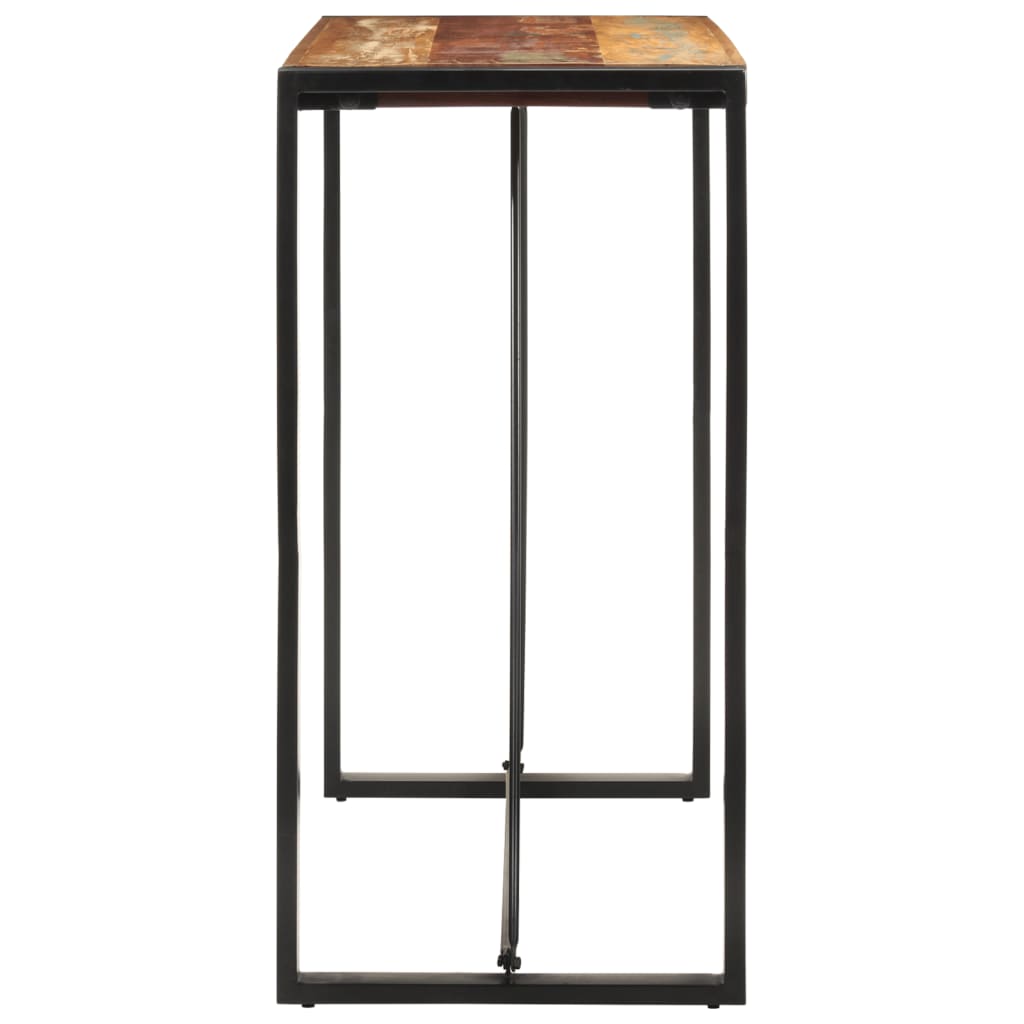 Bartisch 110 x 60 x 110 cm Massivholz Mango