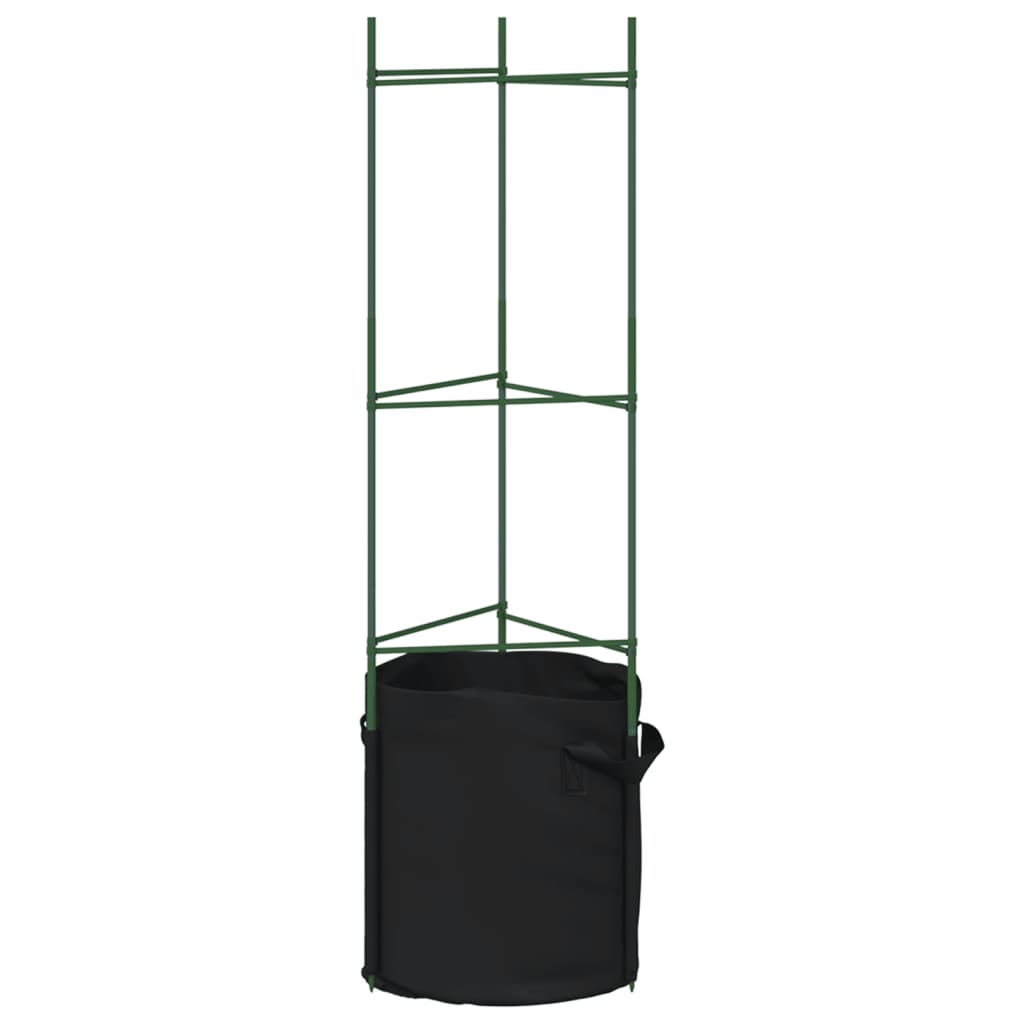 Tomatenkäfige 8 Stk. 116 cm Stahl und PP