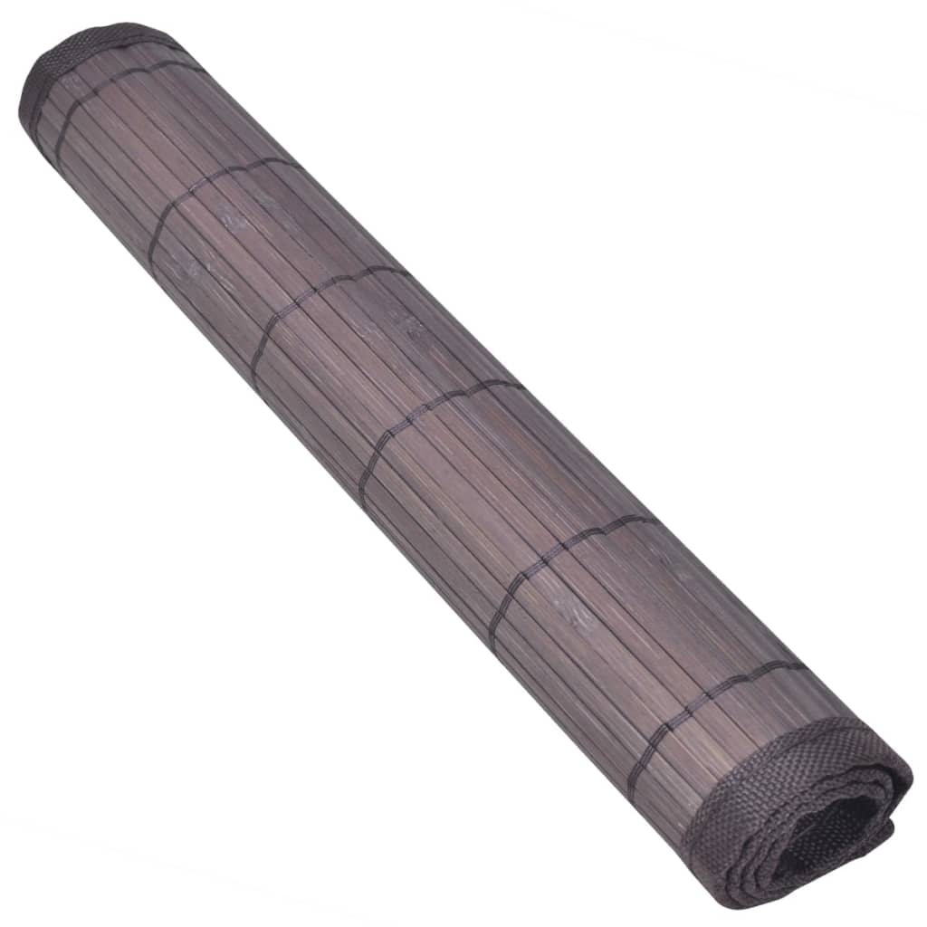 6 Bambus-Platzdeckchen 30 x 45 cm Natur