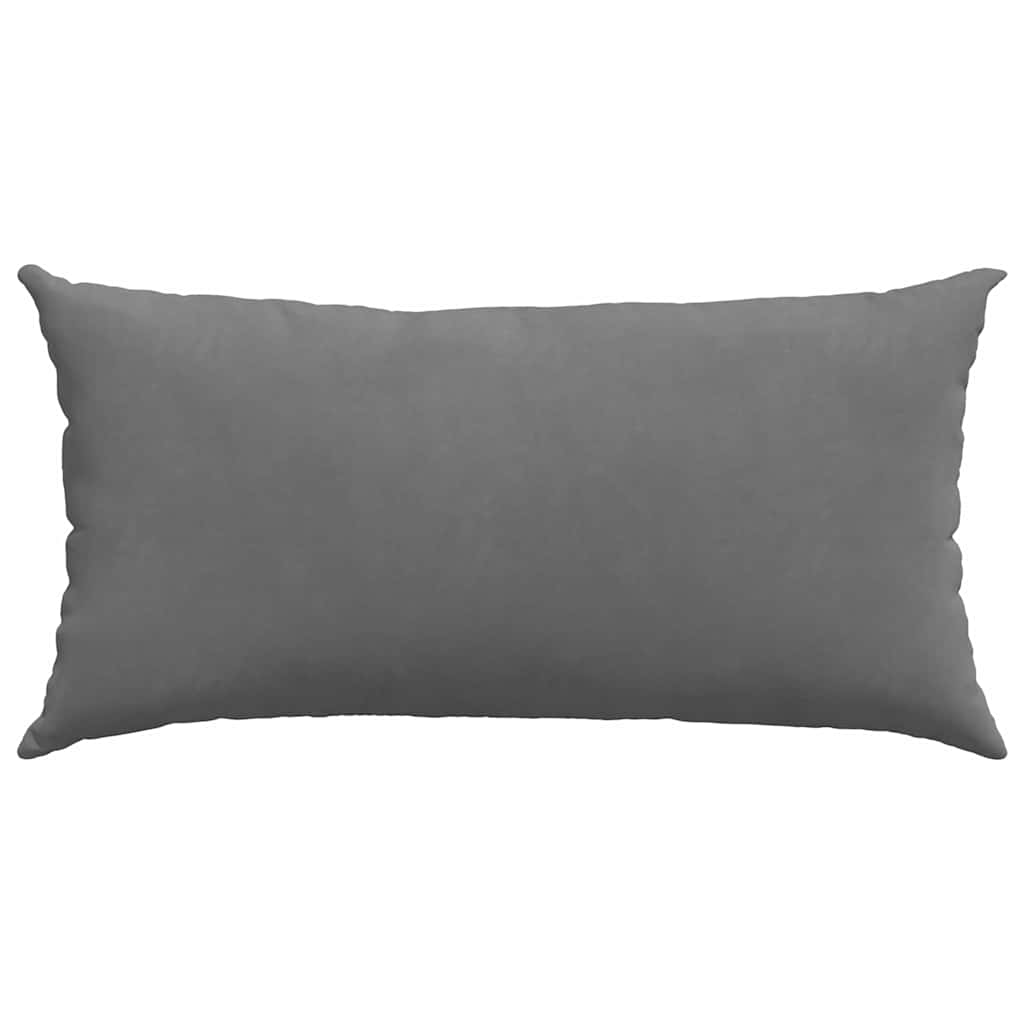 Sofakissen 2 Stück Taupe 50 x 30 cm Stoff