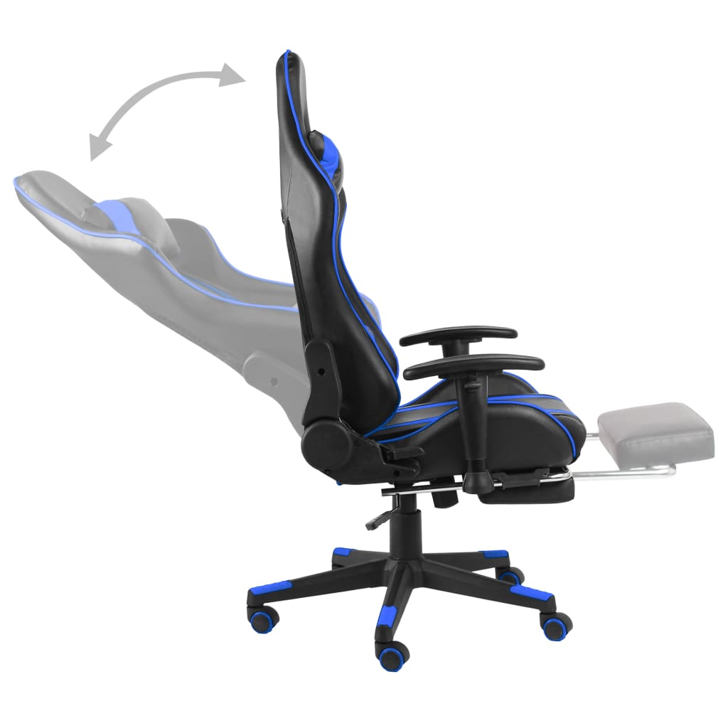 Gaming-Stuhl Drehbar Grün PVC