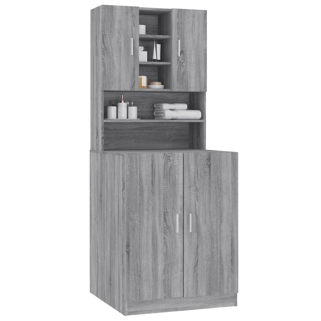 Waschmaschinenschrank Weiß