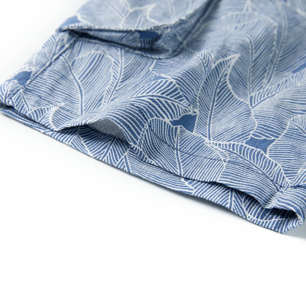 Kindershorts mit Kordelzug Dunkelblau 116