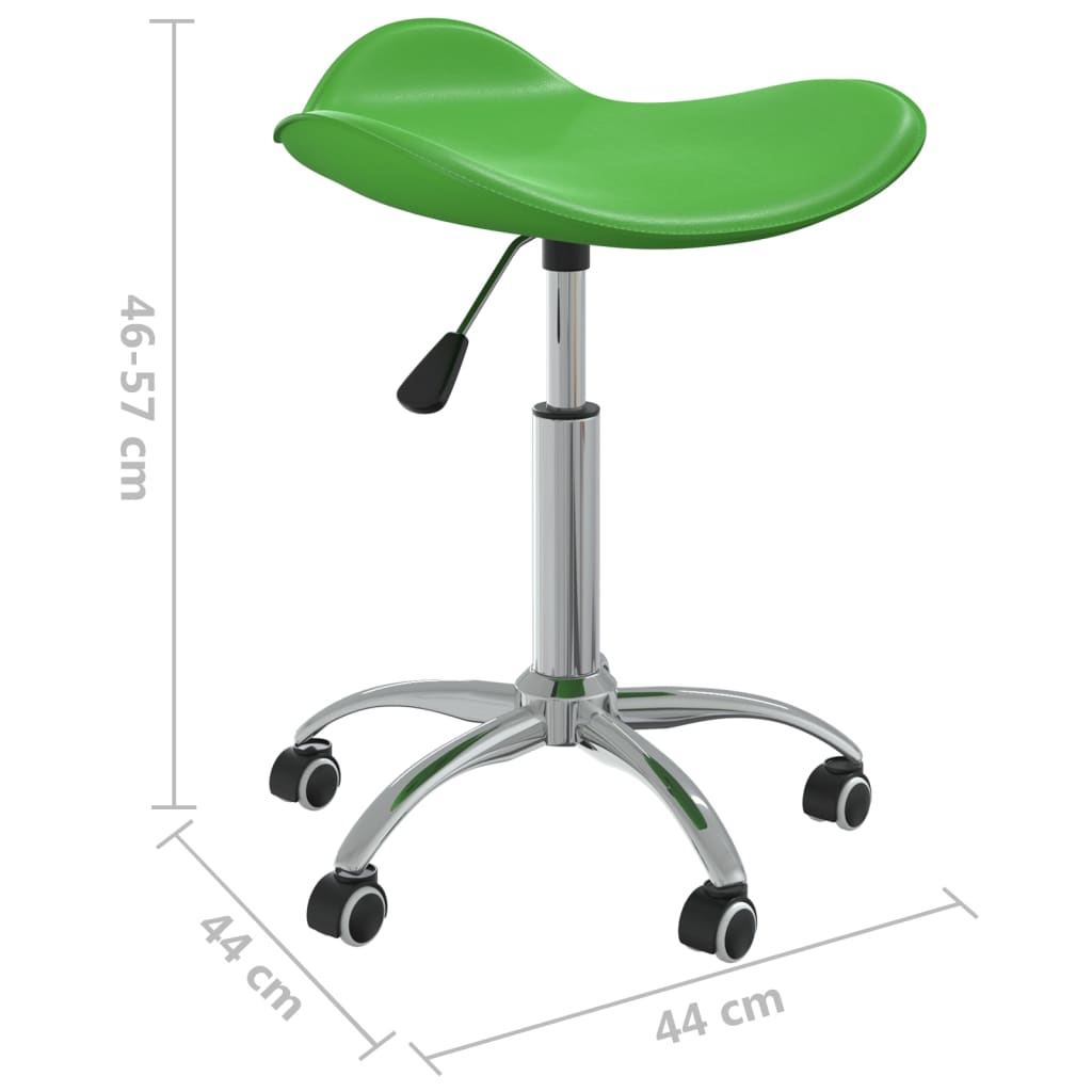 Bürostuhl Creme Kunstleder
