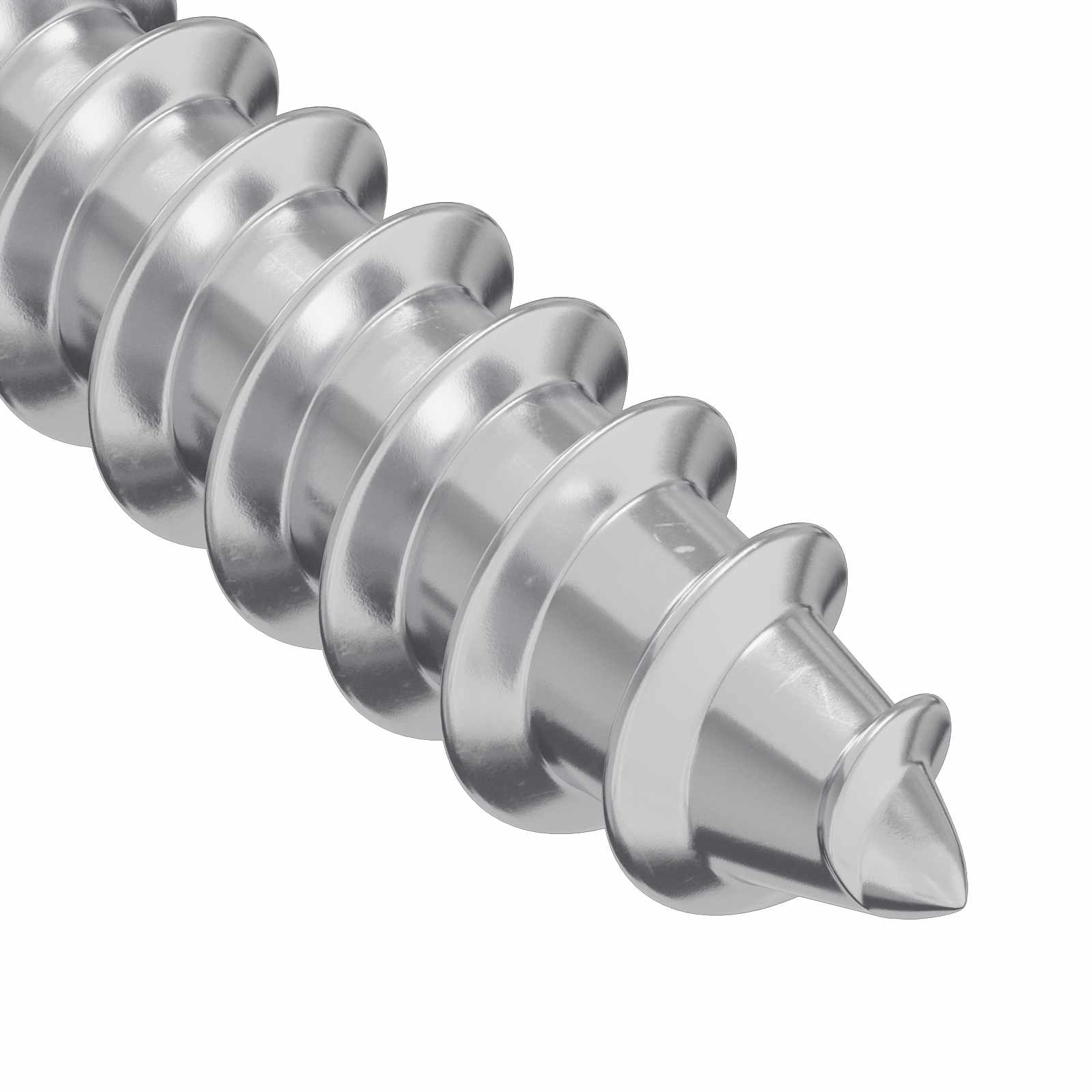 Schraube 2 pcs Silber M4 x 16 mm Stahl