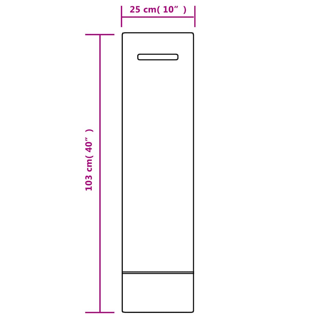Sandsäcke 10 pcs Grün 120 x 27 cm HDPE