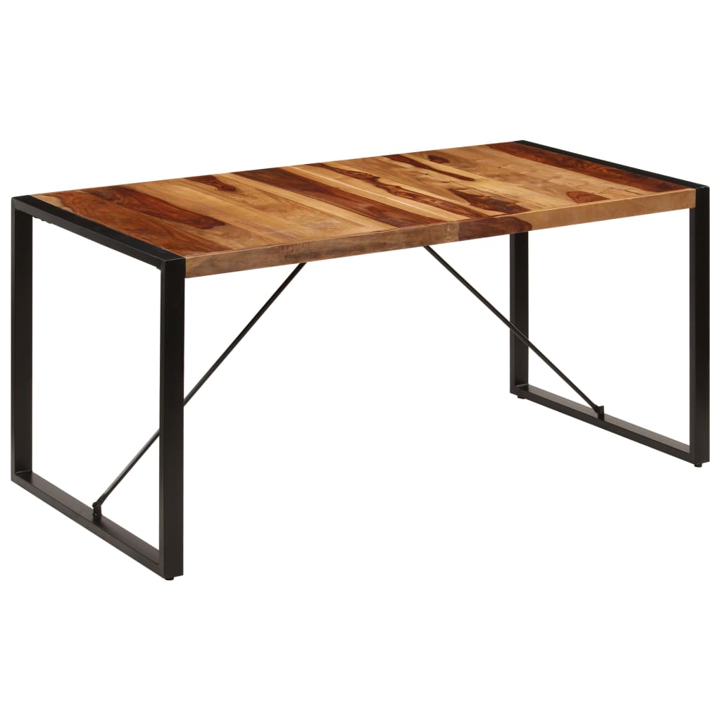 Esstisch 220x100x75 cm Massivholz Akazie