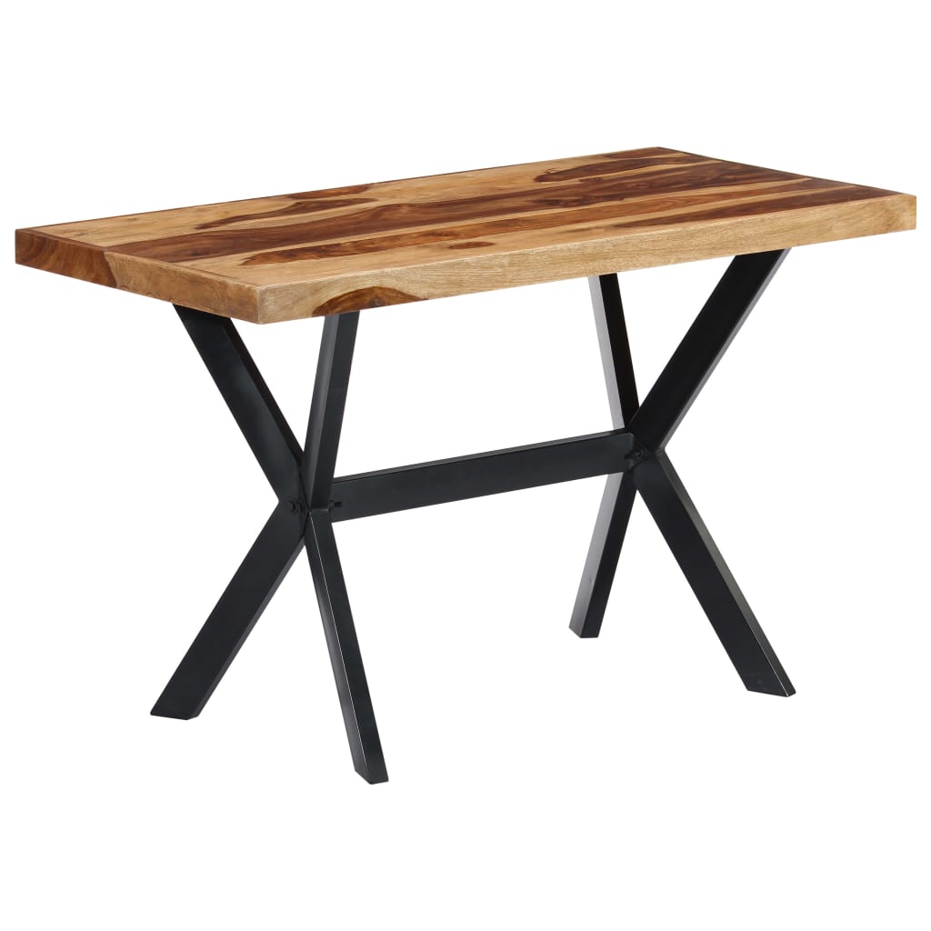 Esstisch Massivholz Mango und Stahlgestell 180 cm
