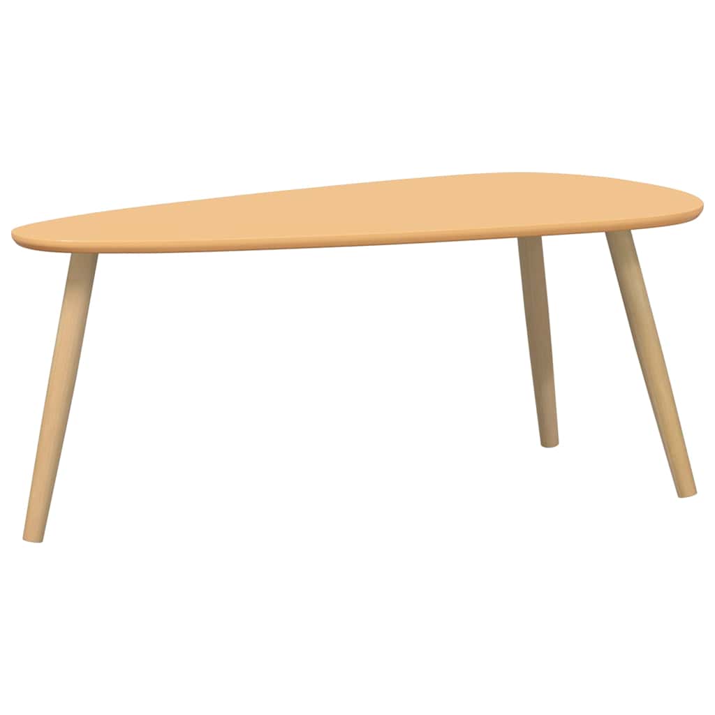 2-tlg. Couchtisch-Set Massivholz Kiefer Weiß