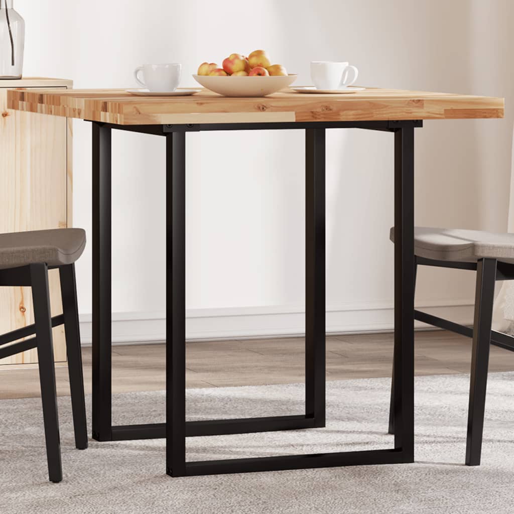 Tischplatte Rund Ø40x2 cm Massivholz Akazie